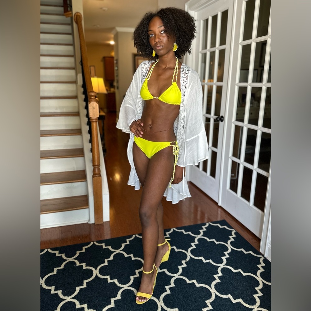 Gold Braid Bikini Set - Picture 3 of 9